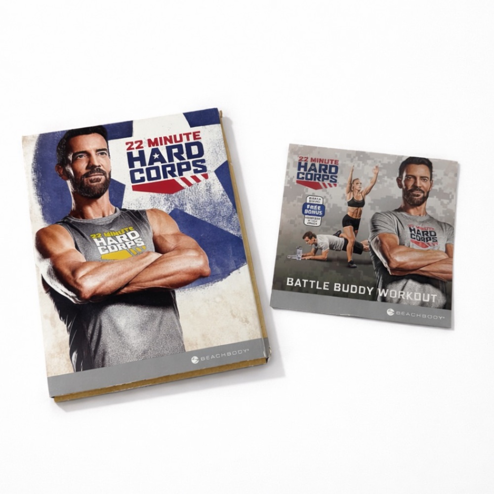 22 Minute Hard Corps Workout DVD + Battle Buddy Bonus | Beachbody Military Style